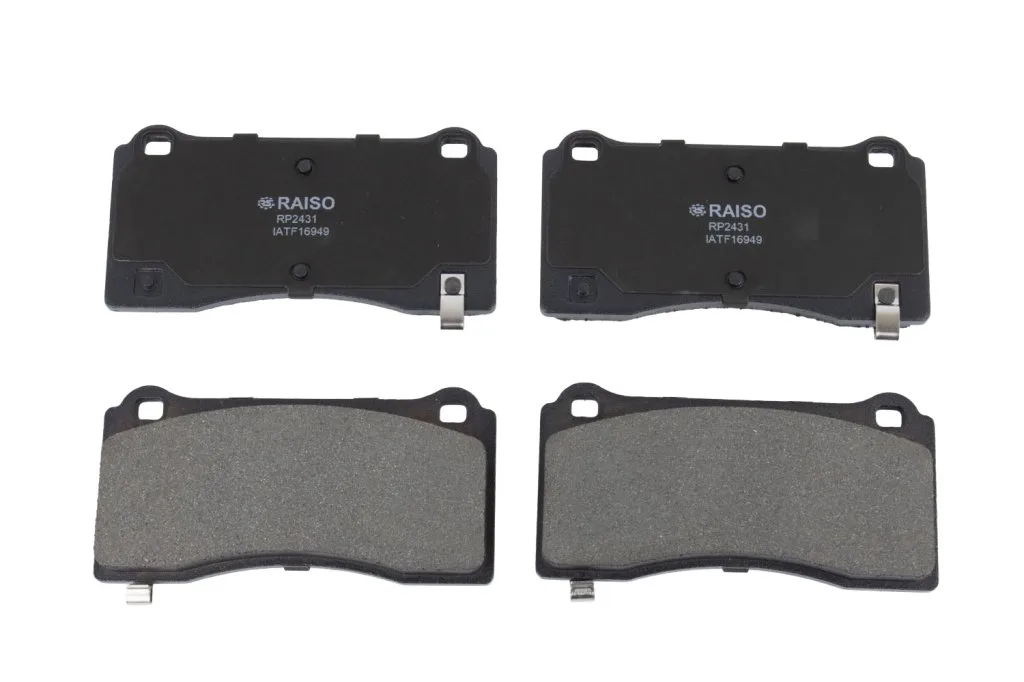 Колодки тормозные передние Raiso — Tesla Model 3, Tesla Model Y RP2431