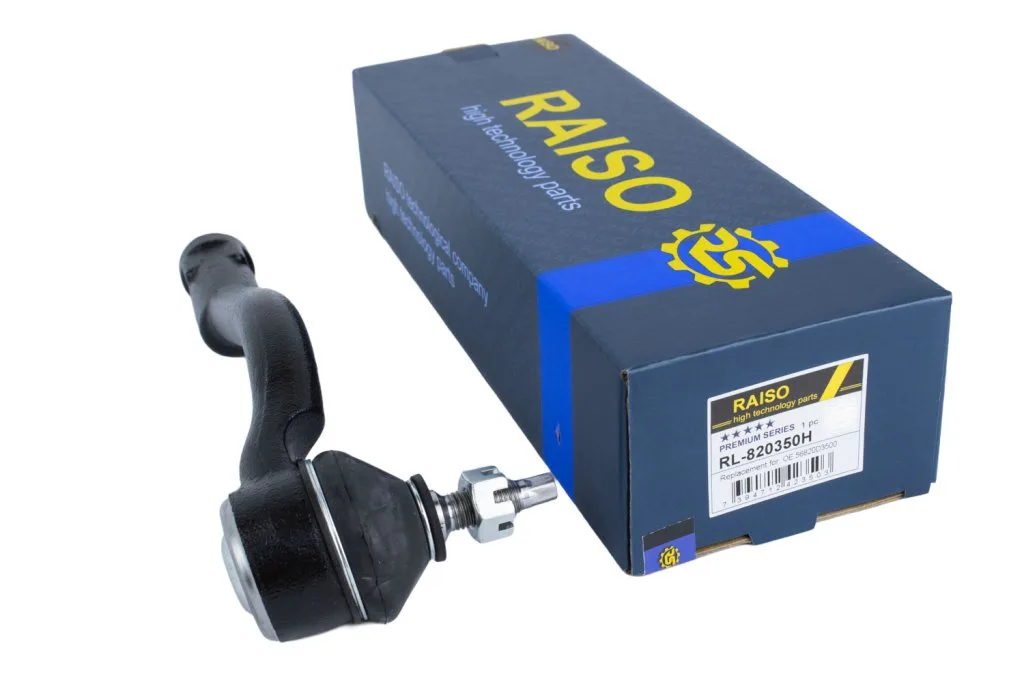 Наконечник рульової тяги лівий Raiso — Hyundai Sonata, Hyundai Tucson, Kia Optima та ін. RL820350H