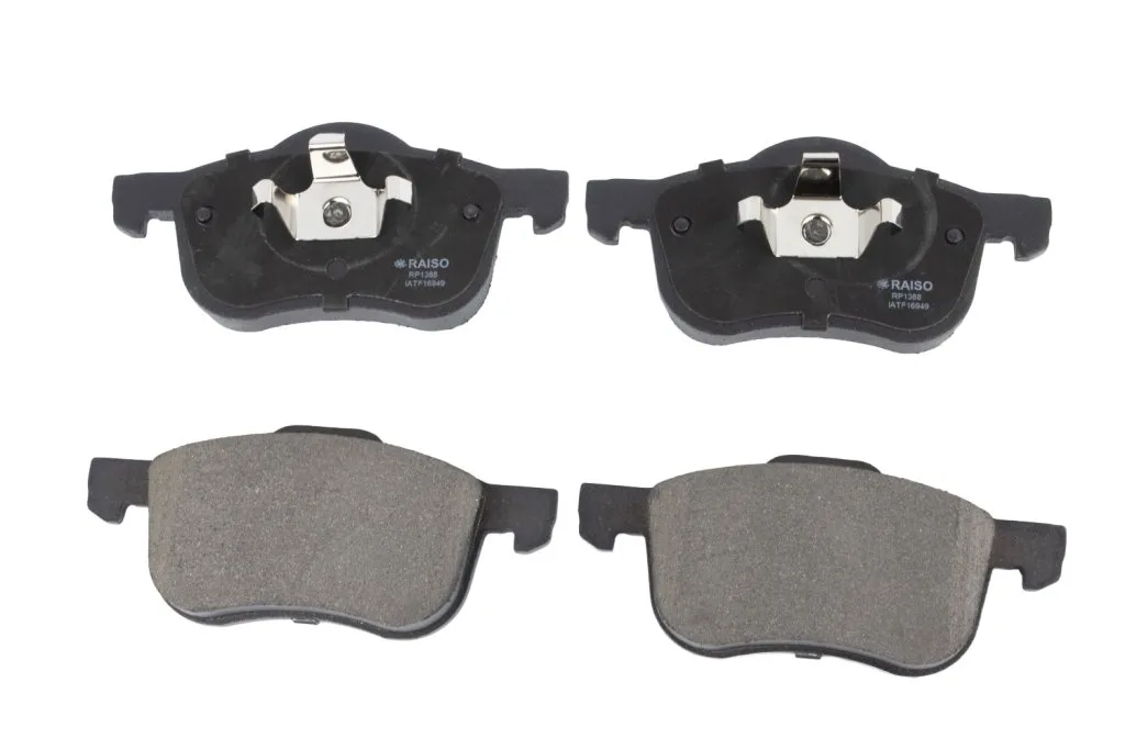 Колодки гальмівні передні Raiso — Volvo S60, Volvo S70, Volvo S80 та ін. RP1388