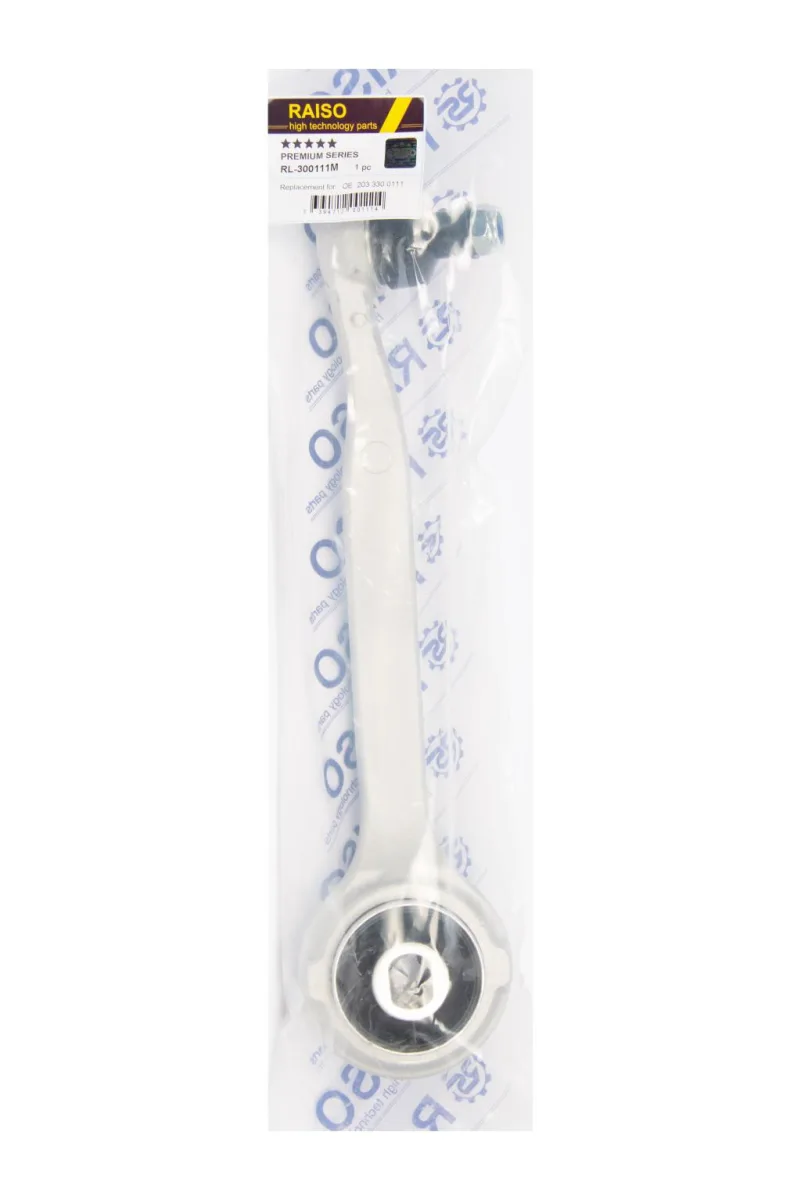 Важіль передній лівий верхній Raiso — Mercedes-Benz E-Class, Mercedes-Benz CLK, Mercedes-Benz C-Class та ін. RL300111M