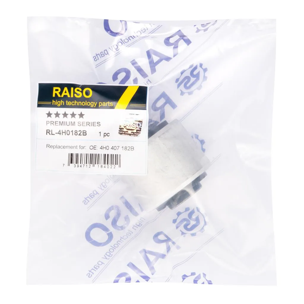 Сайлентблок переднього важеля ниж.внут Raiso — Audi A8 RL4H0182B