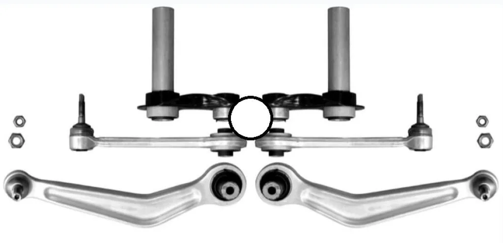 Комплект важелів задньої підвіски Raiso — BMW 5-Series, BMW 6-Series, BMW 7-Series RL333200KIT