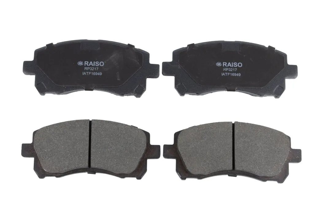 Колодки гальмівні передні Raiso — Subaru Forester, Subaru Impreza, Subaru Legacy та ін. RP3217