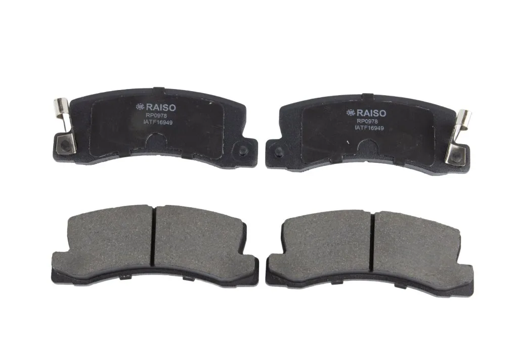 Колодки гальмівні задні Raiso — Toyota Caldina, Lexus ES, Lexus RX та ін. RP0978