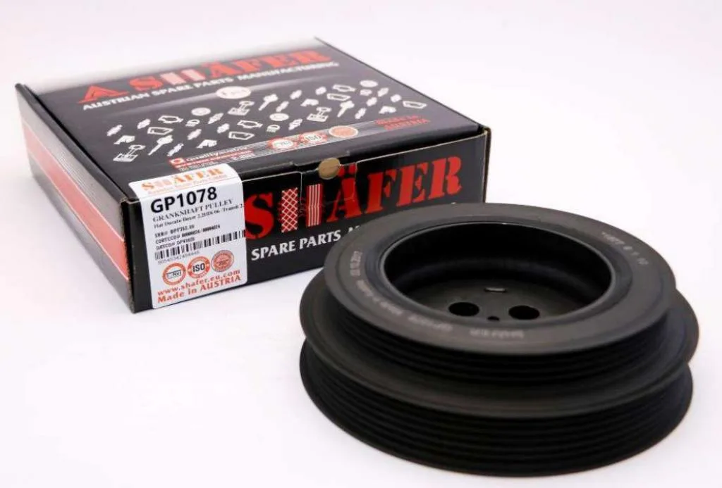 Шкив коленвала Fiat Ducato/Boxer 2.2HDi 06-/Transit 2.2TDCi 06 SHAFER GP1078