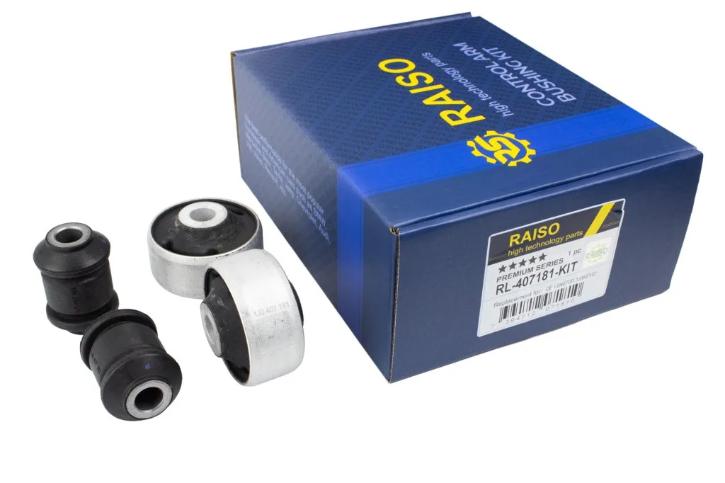 Комплект передніх сайлентблоків Raiso — Audi A1, Audi A3, Audi TT та ін. RL407181KIT